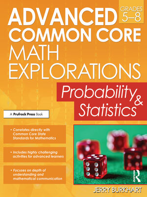 cover image of Advanced Common Core Math Explorations
